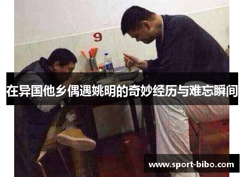 在异国他乡偶遇姚明的奇妙经历与难忘瞬间